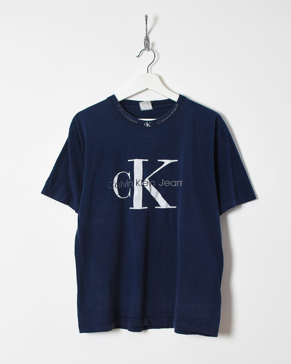 Calvin Klein T-Shirt - Small - Domno Vintage