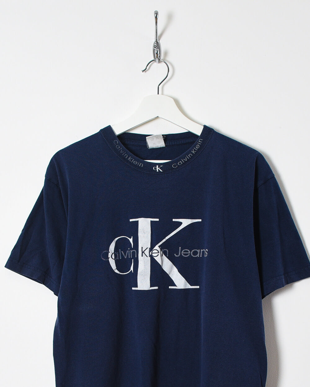 Calvin Klein T-Shirt - Small - Domno Vintage