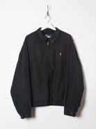 Black Polo Ralph Lauren Harrington Jacket - X-Large