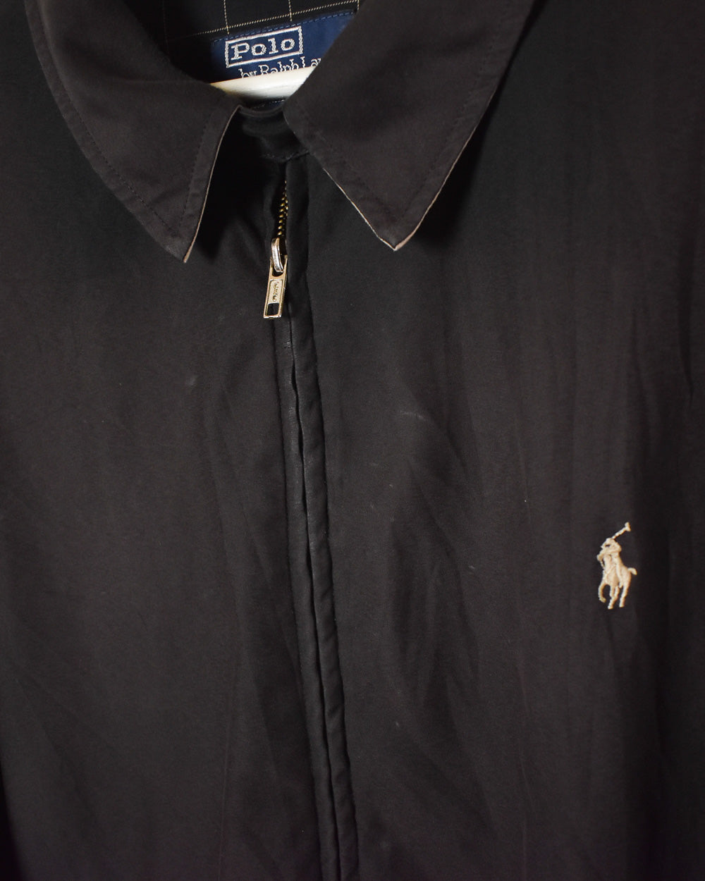 Black Polo Ralph Lauren Harrington Jacket - X-Large