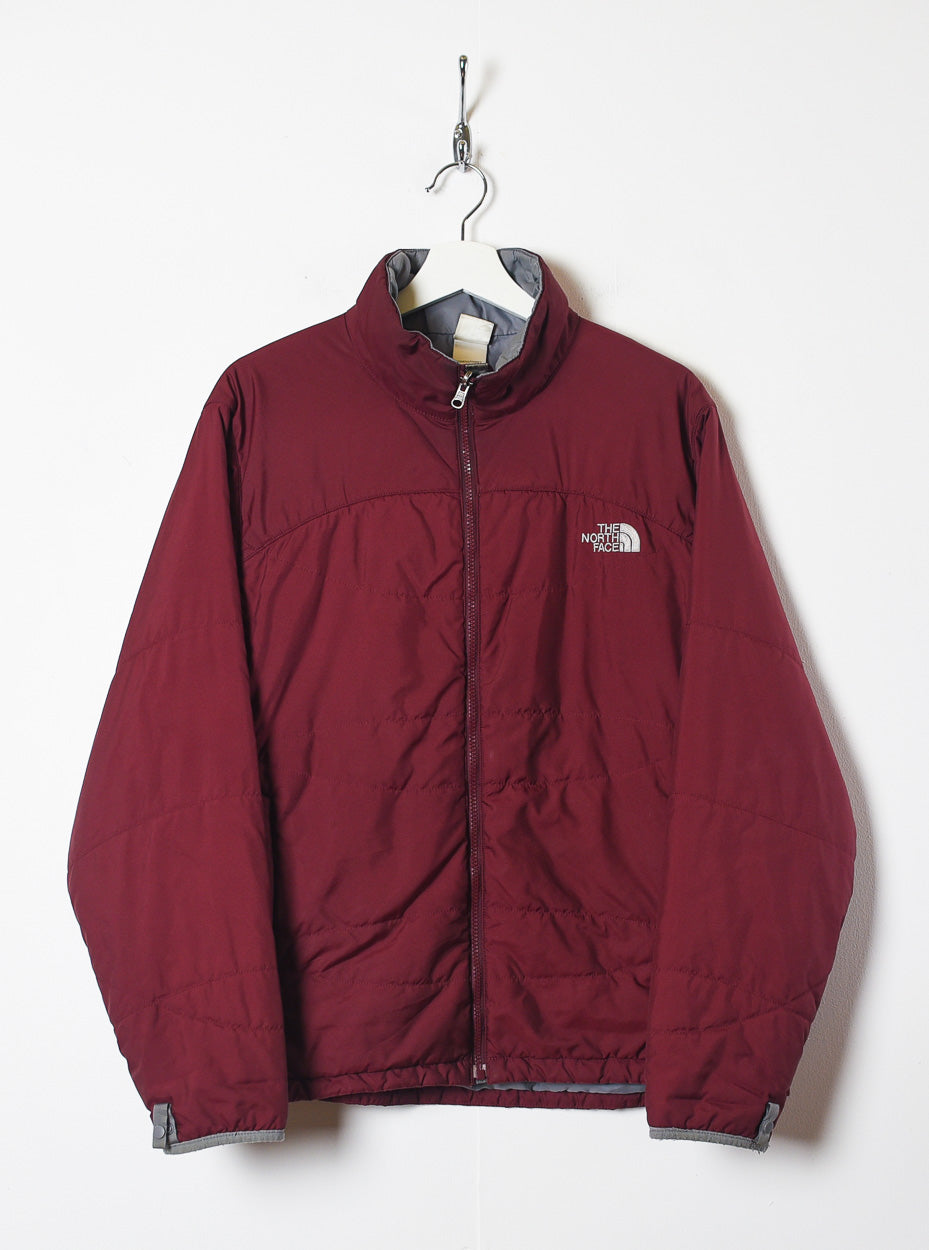 Maroon The North Face Women's Padded Puffer Jacket - X-Large women's