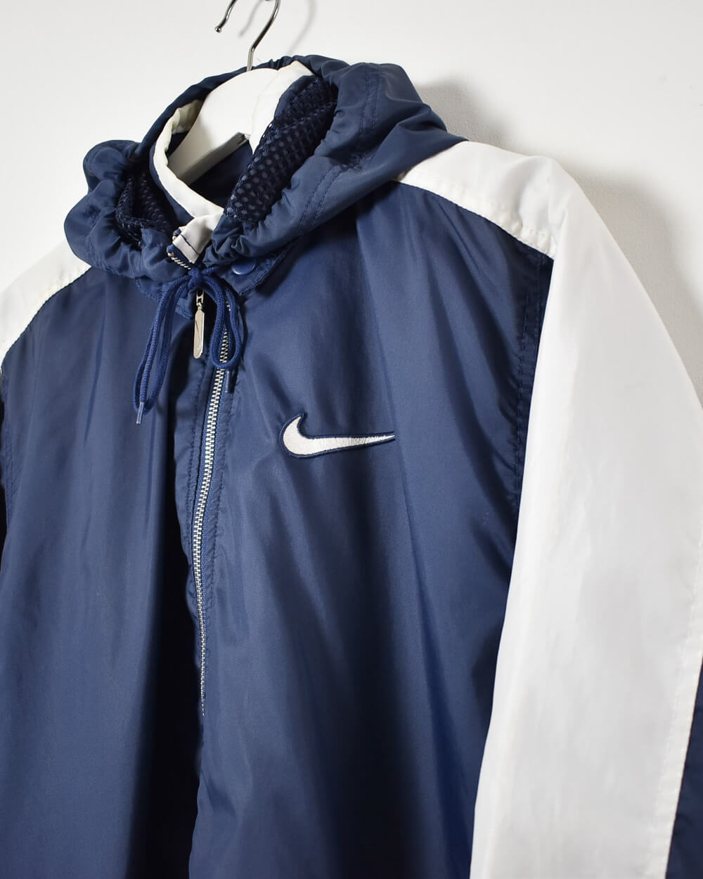 Nike Hooded Windbreaker Jacket - Medium - Domno Vintage 90s, 80s, 00s Retro and Vintage Clothing 