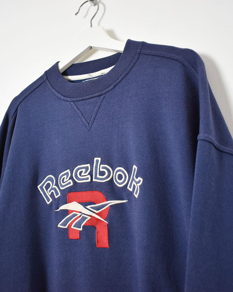 Reebok Sweatshirt - X-Large - Domno Vintage 90s, 80s, 00s Retro and Vintage Clothing 