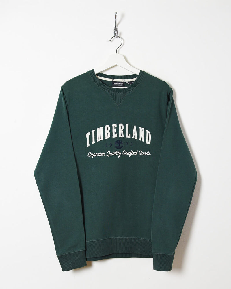 Timberland Super Quality Crafted Goods 1973 Sweatshirt - Medium - Domno Vintage 90s, 80s, 00s Retro and Vintage Clothing 