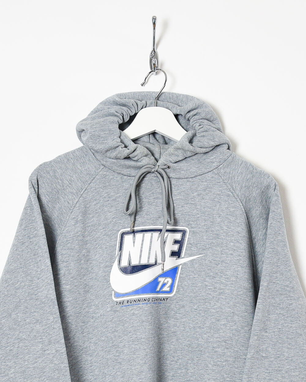 Nike 72 The Running Company Hoodie - Medium - Domno Vintage 90s, 80s, 00s Retro and Vintage Clothing 
