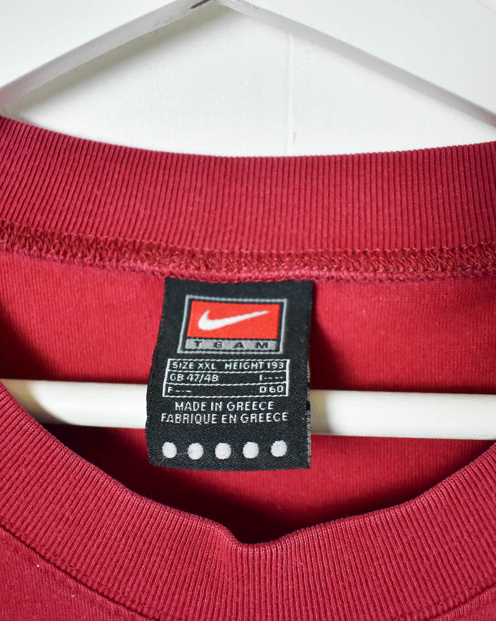 Red Nike Team T-Shirt - XX-Large