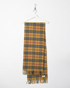 Neutral Burberry Lambswool Scarf