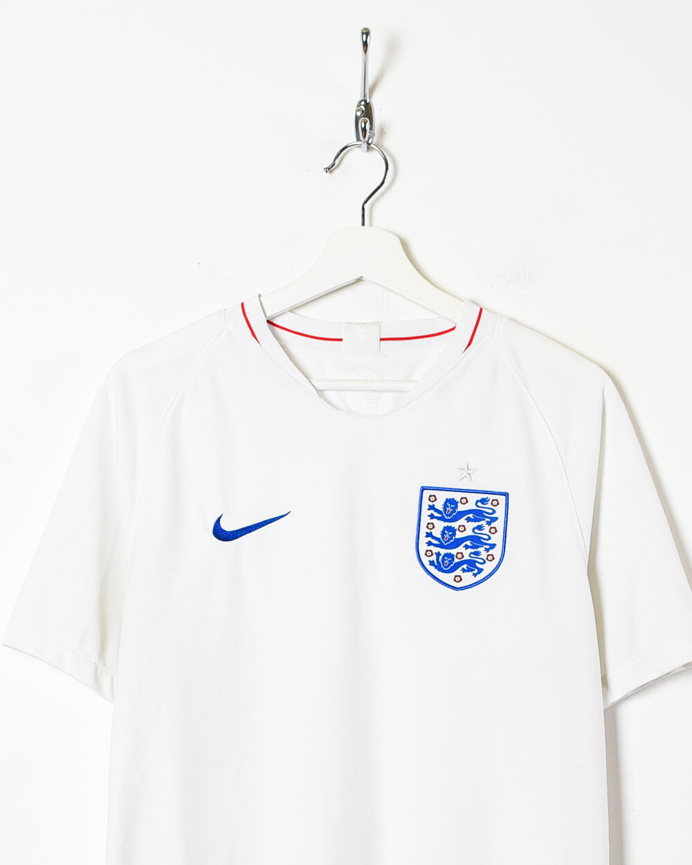 White Nike 2018 England Home Shirt - Large