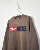 Diesel Denim Division Sweatshirt - Small - Domno Vintage 90s, 80s, 00s Retro and Vintage Clothing 