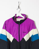 Purple Reebok Shell Jacket - Large