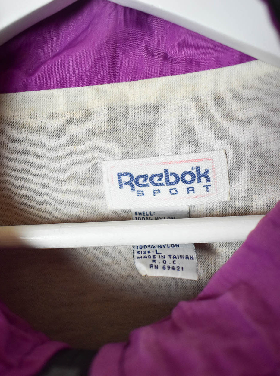 Purple Reebok Shell Jacket - Large
