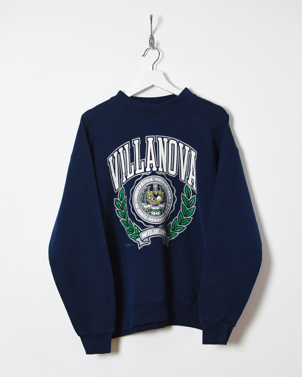 Villanova Sweatshirt - Medium - Domno Vintage 90s, 80s, 00s Retro and Vintage Clothing 