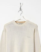 Thomas Burberry Knitted Sweatshirt - Small - Domno Vintage 90s, 80s, 00s Retro and Vintage Clothing 