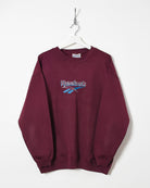 Reebok Sweatshirt - Large - Domno Vintage 90s, 80s, 00s Retro and Vintage Clothing 