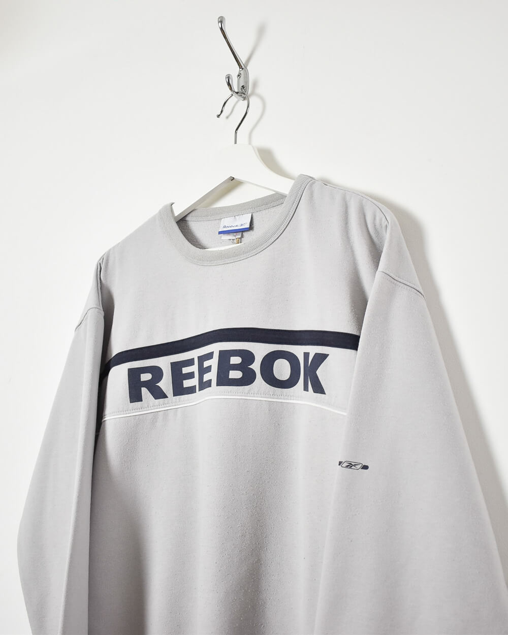 Vintage 00s Cotton Mix Stone Reebok Sweatshirt - Medium – Domno