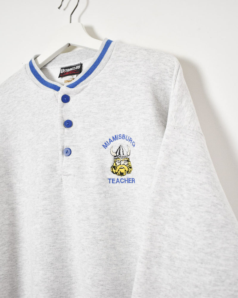 Ultra Club Miamisburg Teacher Sweatshirt - X-Large - Domno Vintage 90s, 80s, 00s Retro and Vintage Clothing 
