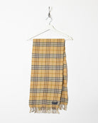 Neutral Burberry Cashmere Scarf