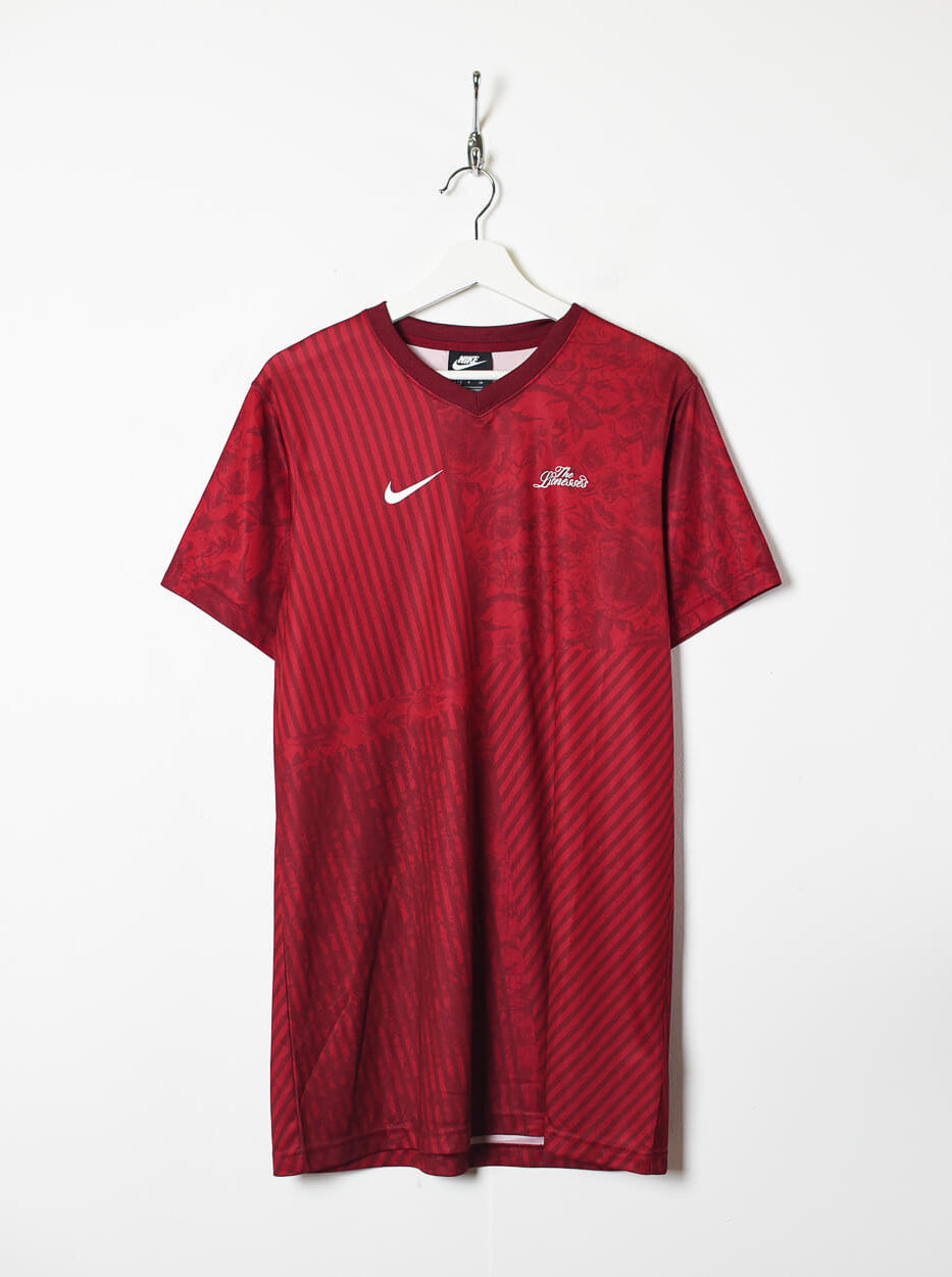 Maroon Nike 2020 England The Lionesses Shirt Dress - Small women's