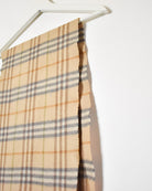 Neutral Burberry Cashmere Scarf