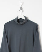 Nike Dri-Fit Turtle Neck Sweatshirt - Medium - Domno Vintage 90s, 80s, 00s Retro and Vintage Clothing 