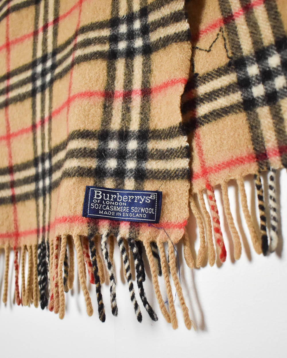 Burberry Cashmere Wool Scarf