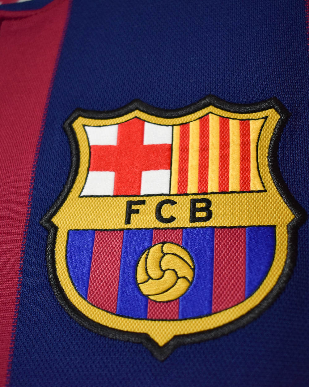 Maroon Nike 2014/15 FC Barcelona #11 Neymar JR Home Shirt - Large