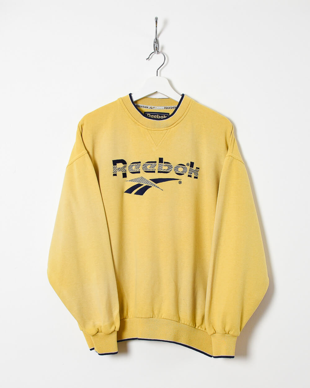 Reebok vintage on sale sweatshirt yellow