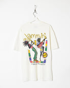 White Irie Blue St. Lucia Jammin' T-Shirt - X-Large