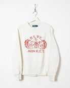 Ralph Lauren Women's ABN R.C.T Sweatshirt - Medium - Domno Vintage 90s, 80s, 00s Retro and Vintage Clothing 