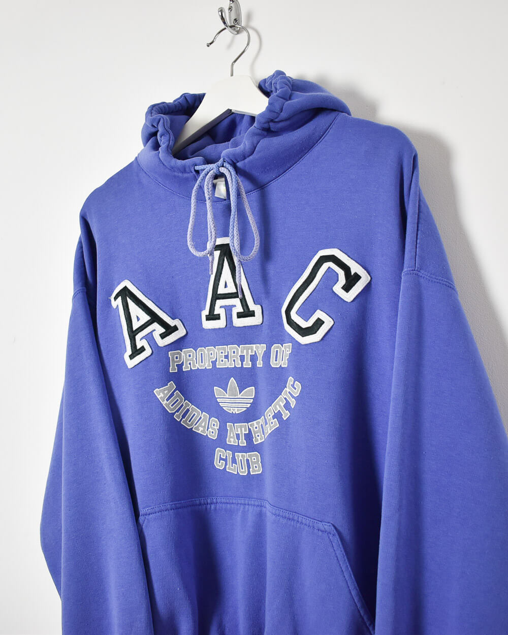 Adidas AAC Property of Adidas Athletic Club Hoodie - Medium - Domno Vintage 90s, 80s, 00s Retro and Vintage Clothing 