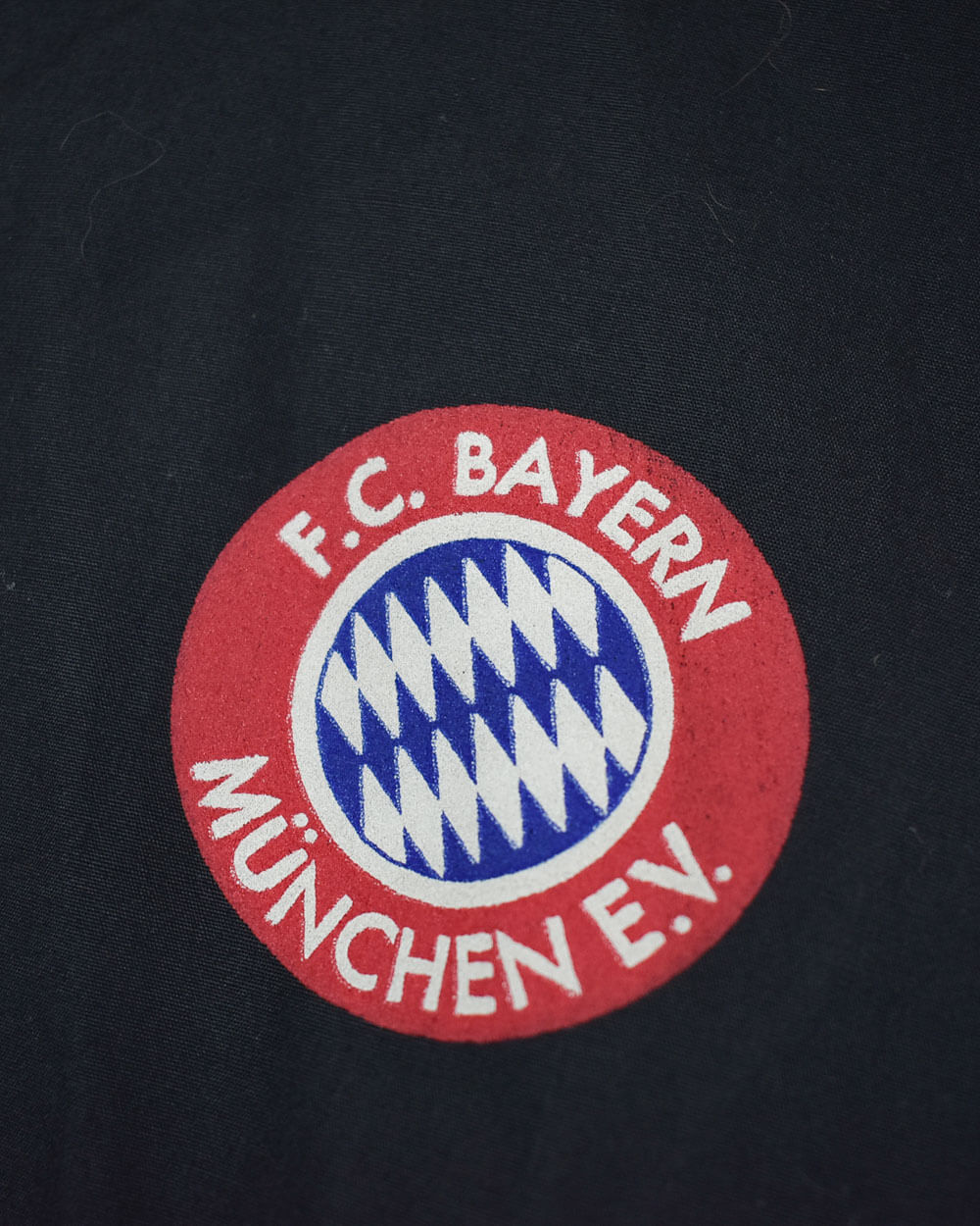Black Adidas FC Bayern Munich Jacket - Large