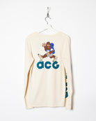 Neutral Nike ACG Yeti Long Sleeved T-Shirt - Small