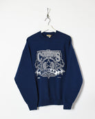 Navy Grand Sport Dallas Cowboys NFL Sweatshirt - Medium