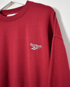 Reebok Sweatshirt - Large - Domno Vintage 90s, 80s, 00s Retro and Vintage Clothing 