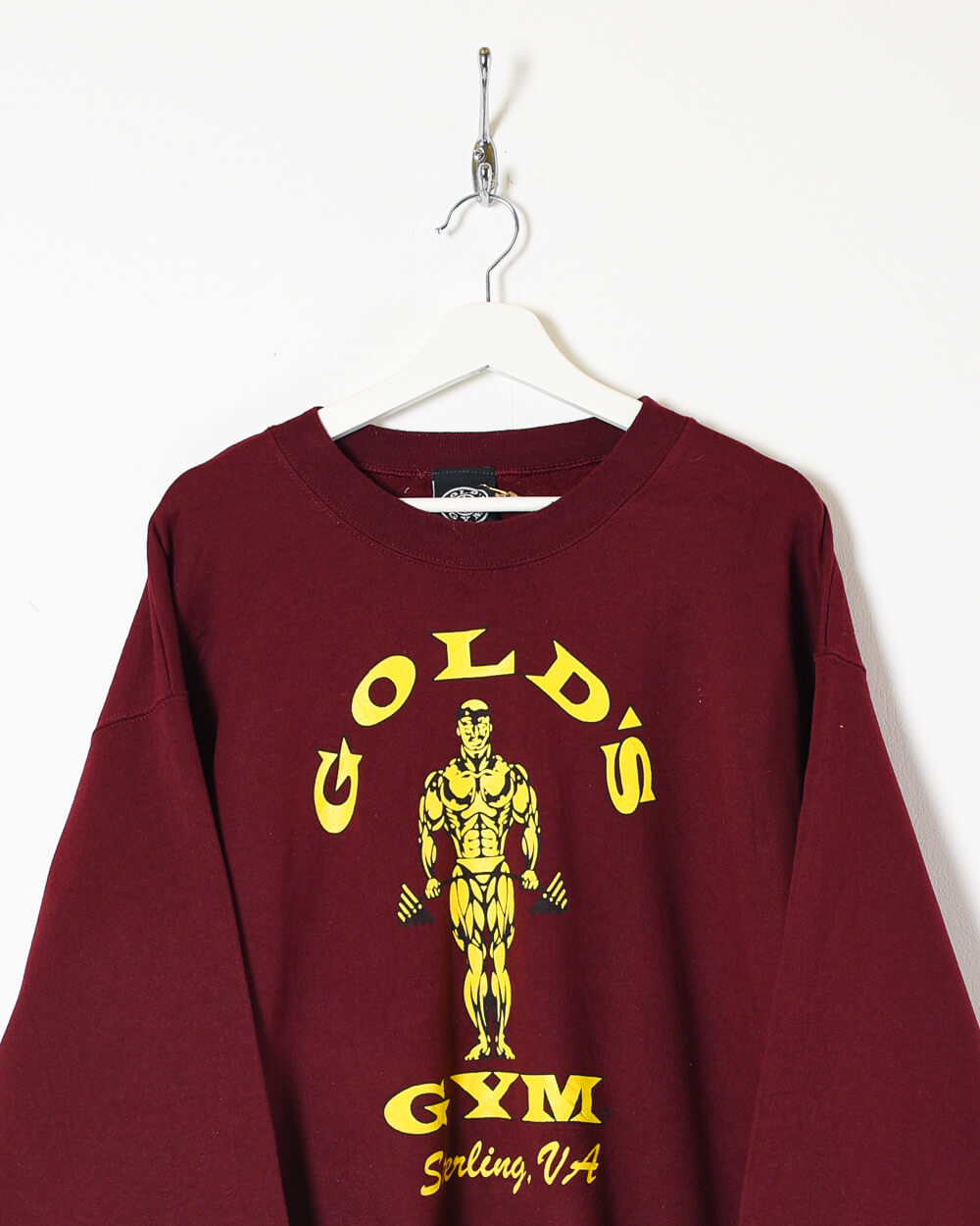 Maroon Gold's Gym Sweatshirt - X-Large