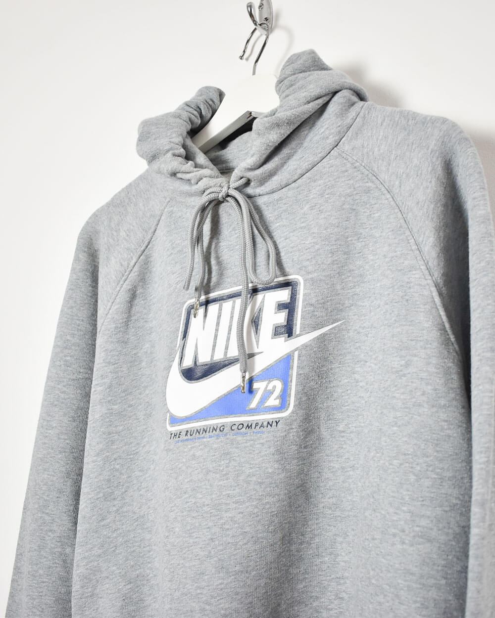 Nike 72 The Running Company Hoodie - Medium - Domno Vintage 90s, 80s, 00s Retro and Vintage Clothing 