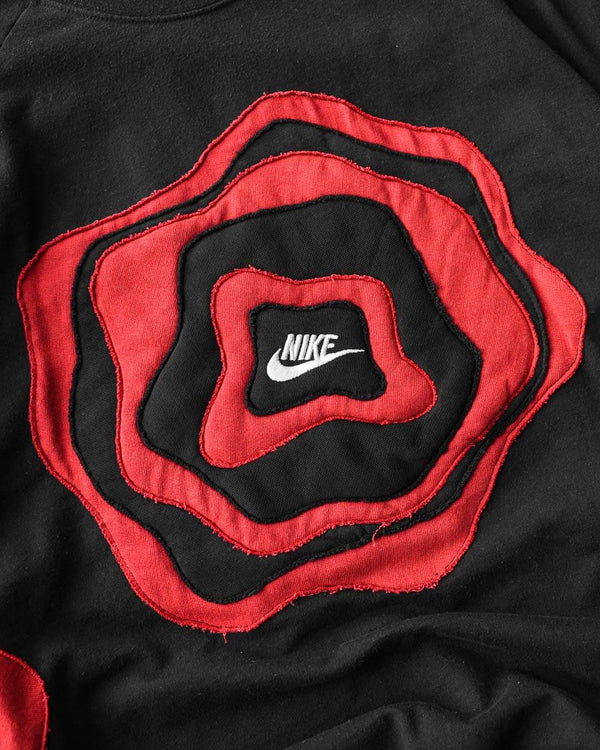 Custom Reworked Nike Topographic Sweatshirt - Large