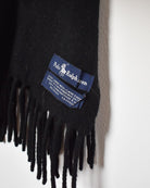 Black Polo Ralph Lauren Lambswool Scarf