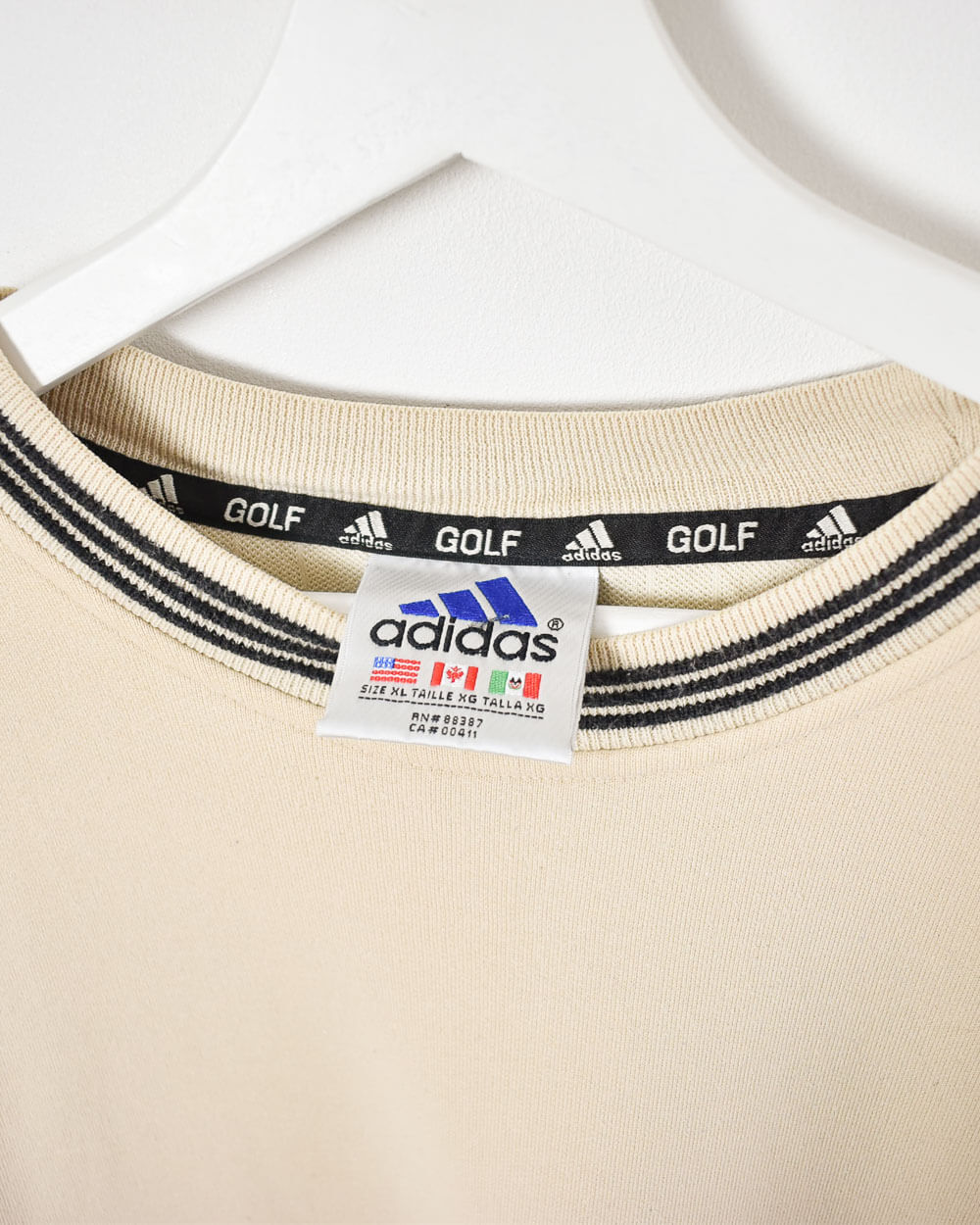 Adidas Golf Sweatshirt - XX-Large - Domno Vintage 90s, 80s, 00s Retro and Vintage Clothing 