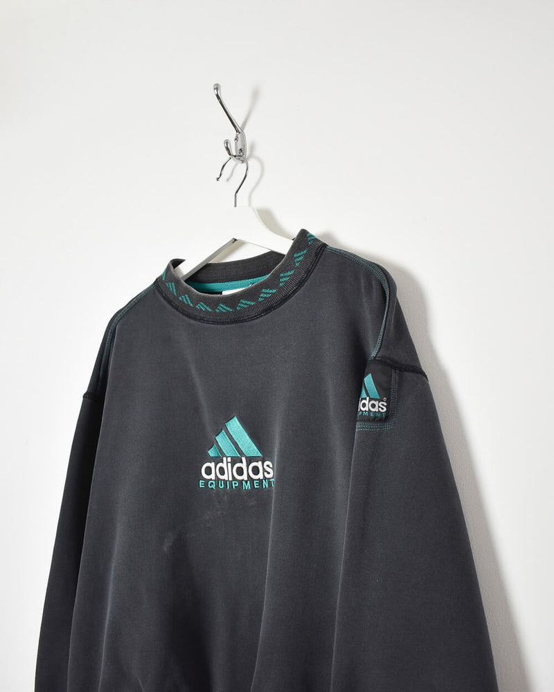 Adidas Equipment Sweatshirt - Large - Domno Vintage 90s, 80s, 00s Retro and Vintage Clothing 