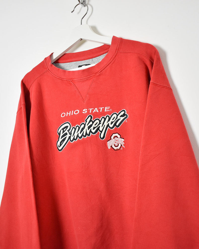 Starter Ohio State Buckeyes Sweatshirt - Large - Domno Vintage 90s, 80s, 00s Retro and Vintage Clothing 