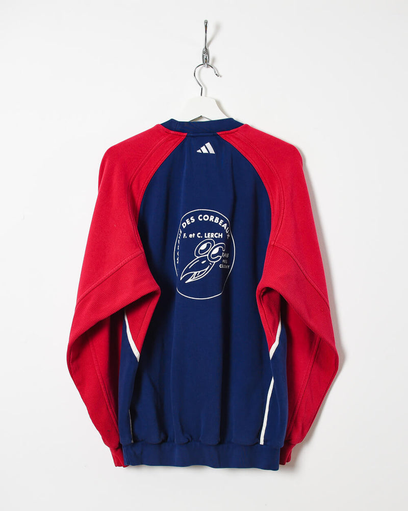 Adidas F.C. Crans 14 Sweatshirt - Medium - Domno Vintage 90s, 80s, 00s Retro and Vintage Clothing 
