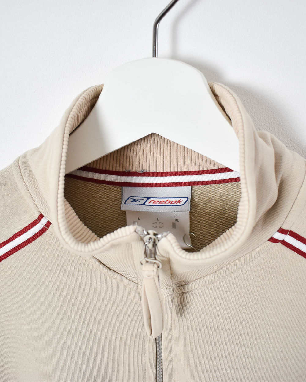 Reebok 1/4 Zip Sweatshirt - X-Large - Domno Vintage 90s, 80s, 00s Retro and Vintage Clothing 