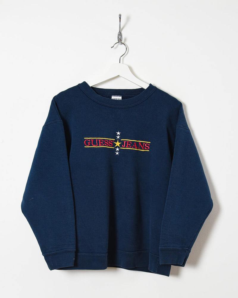 Guess Jeans Sweatshirt - Small - Domno Vintage 90s, 80s, 00s Retro and Vintage Clothing 