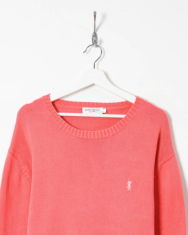 Yves Saint Laurent Knitted Sweatshirt - Large - Domno Vintage 90s, 80s, 00s Retro and Vintage Clothing 