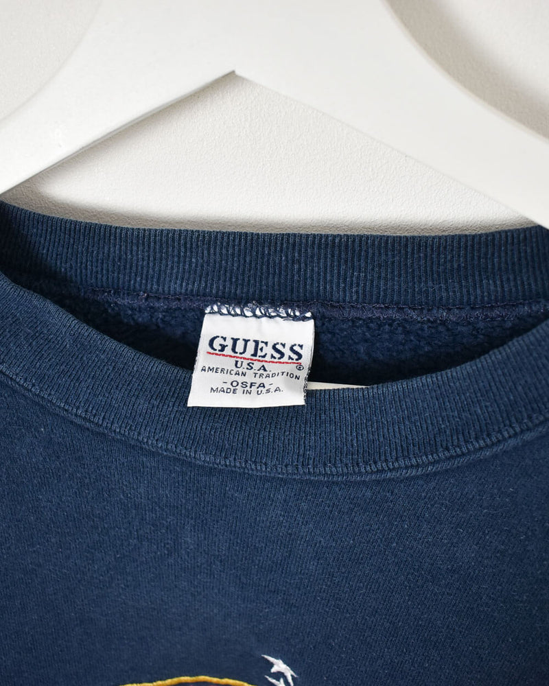 Guess Jeans Sweatshirt - Small - Domno Vintage 90s, 80s, 00s Retro and Vintage Clothing 
