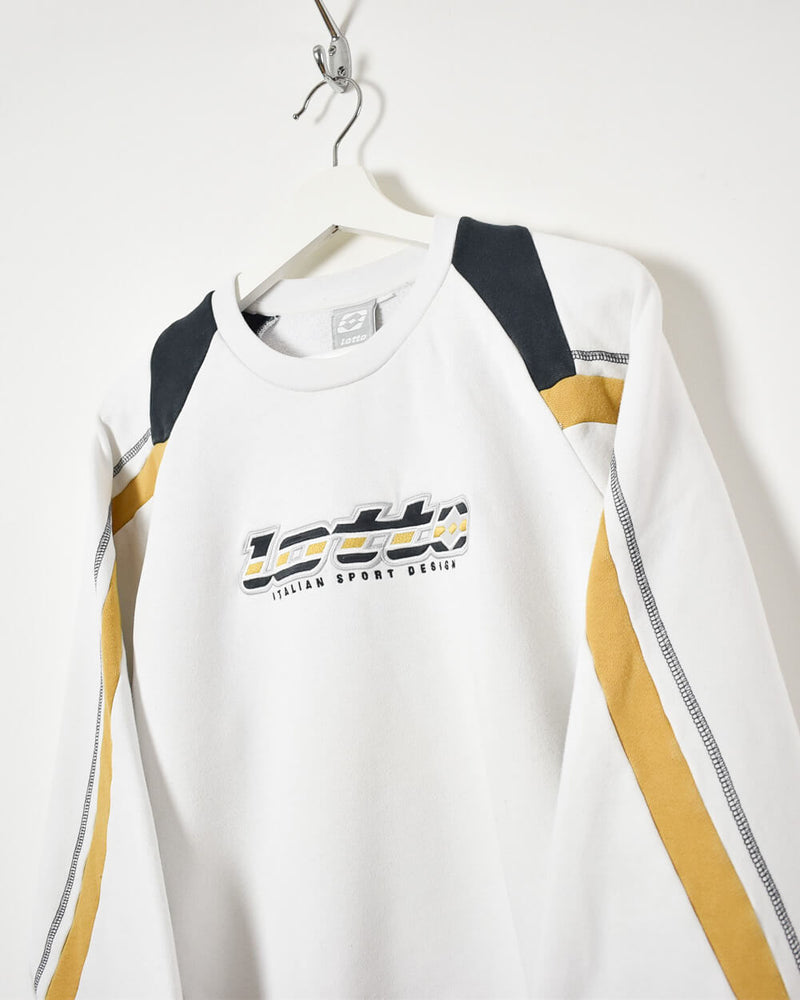 Lotto Italian Sport Design Sweatshirt - Small - Domno Vintage 90s, 80s, 00s Retro and Vintage Clothing 