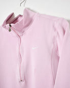 Nike Women's 1/2 Zip Sweatshirt - Medium - Domno Vintage 90s, 80s, 00s Retro and Vintage Clothing 