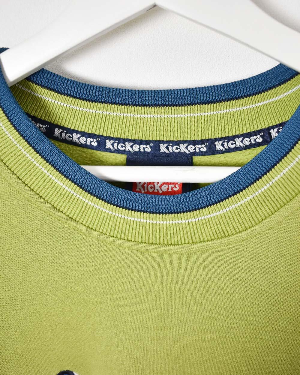 Kickers Sweatshirt - X-Large - Domno Vintage 90s, 80s, 00s Retro and Vintage Clothing 