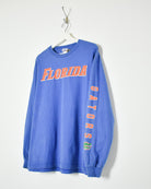 Blue CSA Florida Gators  Long Sleeved T-Shirt - Large